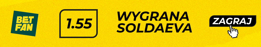 Typy bukmacherskie - wygrana Soldaeva Typy bukmacherskie - wygrana Soldaeva