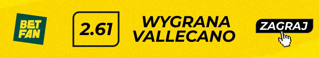 Vallecano Celta Vigo typy bukmacherskie (wygrana Vallecano)