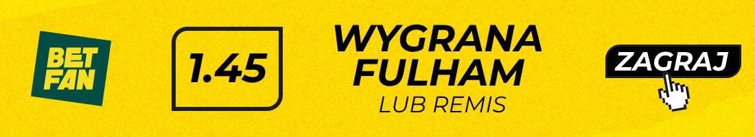 West Ham Fulham typy bukmacherskie (wygrana Fulham lub remis)