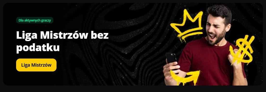 LV Bet bonusy bukmacherskie na Ligę Mistrzów 29.01 bez podatku