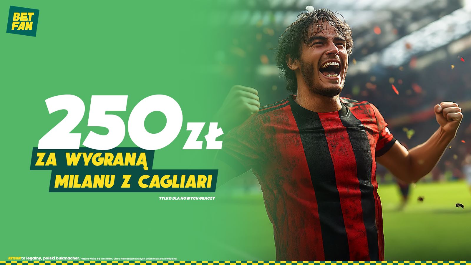 Milan Cagliari promocja bukmacherska