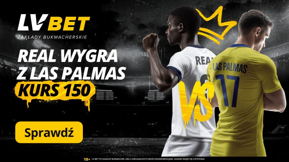Real Madryt Las Palmas promocja bukmacherska