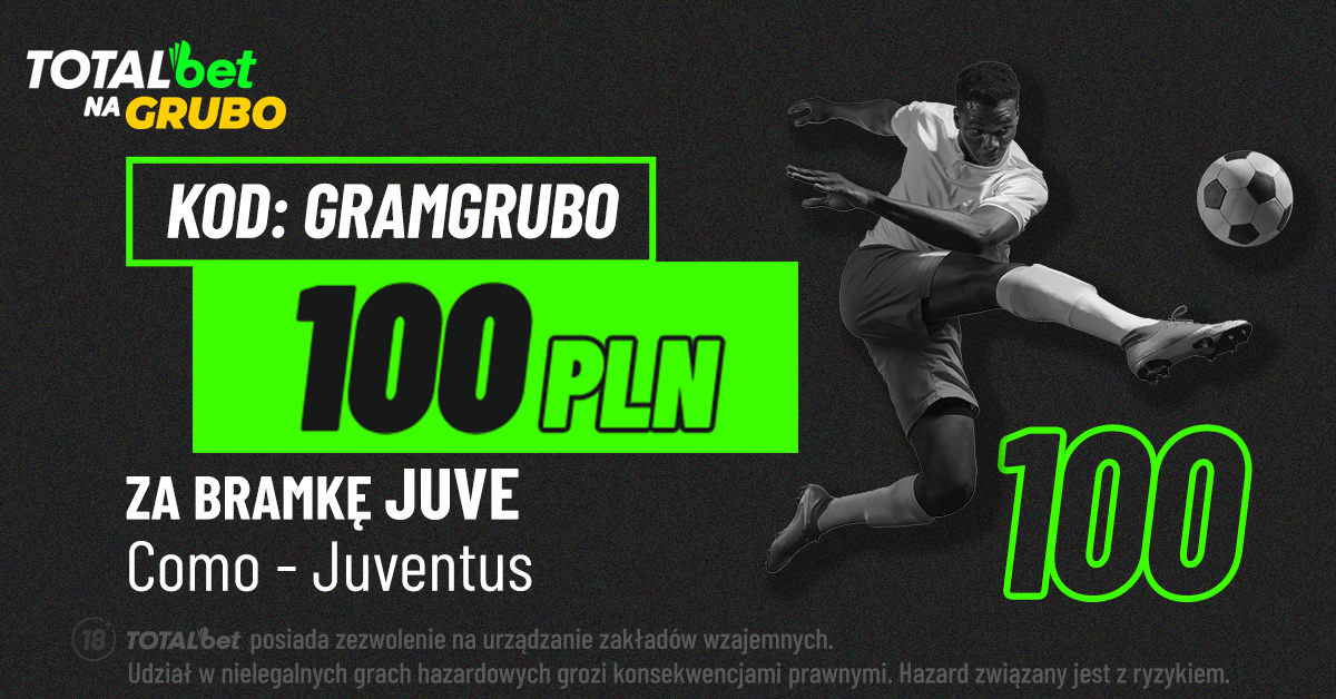 Como - Juventus promocja bukmacherska