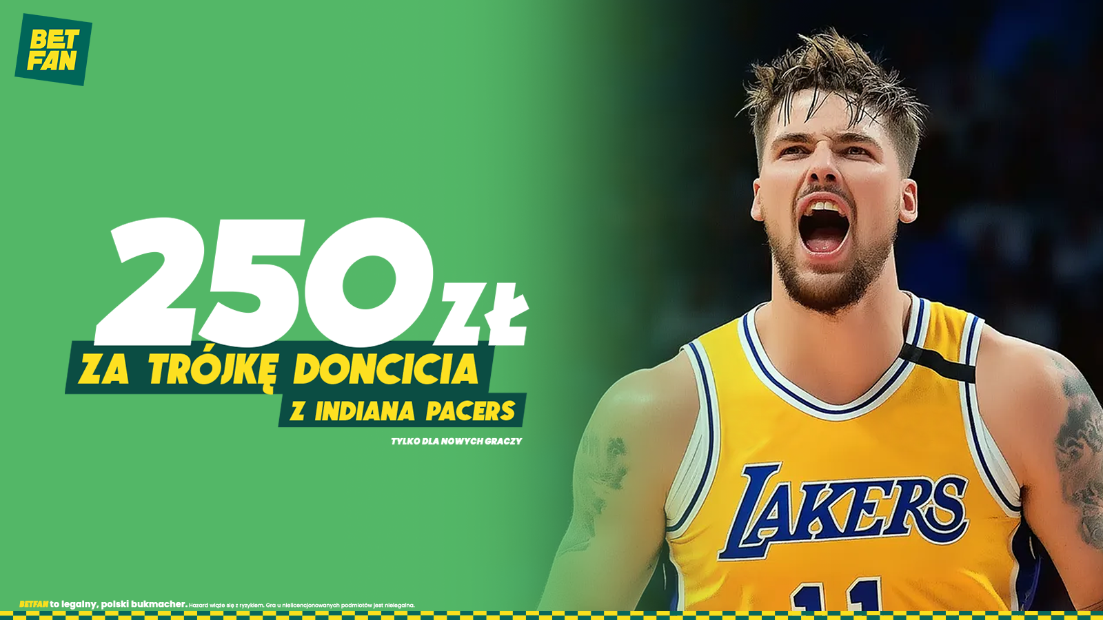 Doncic Indiana Pacers promocja bukmacherska
