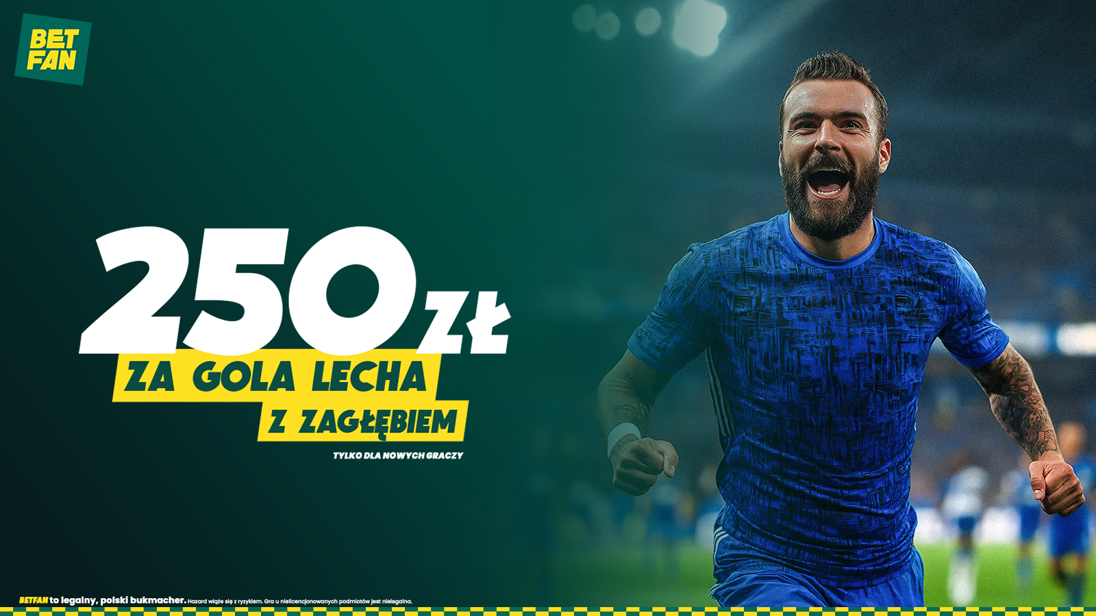 Lech Poznań Zagłębie Lubin promocja bukmacherska