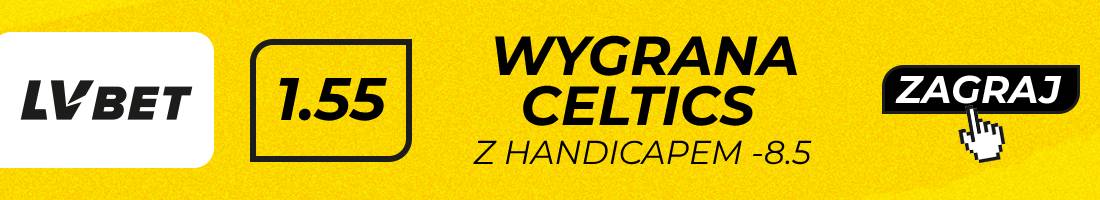 76ers Celtics typy bukmacherskie (wygrana Celtics z handicapem -8.5)