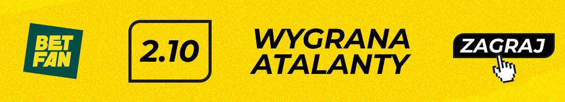 Club Brugge Atalanta typy bukmacherskie (wygrana Atalanty)
