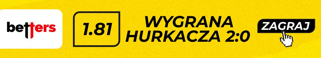 Cobolli Hurkacz typy bukmacherskie (wygrana Hurkacza 2:0)