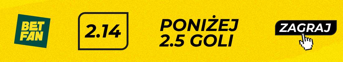 Everton Liverpool typy bukmacherskie (poniżej 2.5 goli)