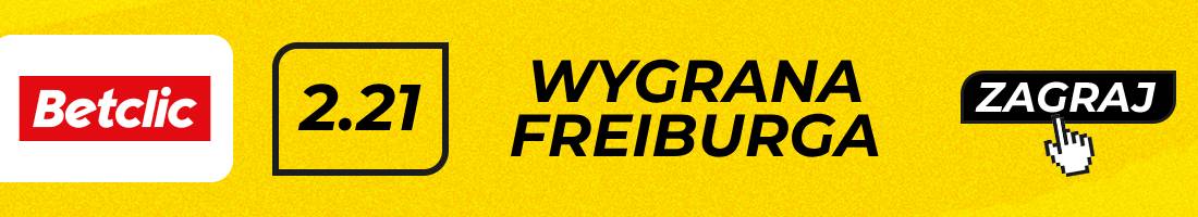 Freiburg Werder typy bukmacherskie (wygrana Freiburga)