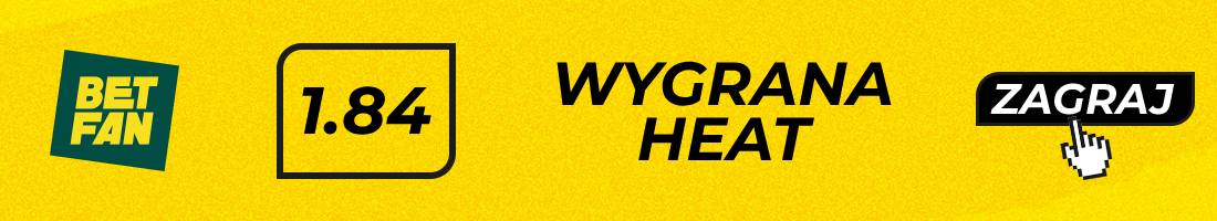 Hawks Heat typy bukmacherskie (wygrana Heat)