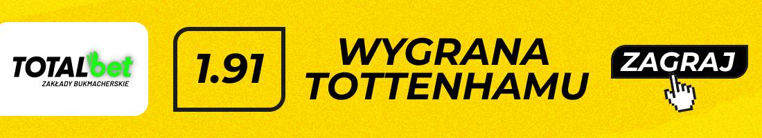 Ipswich Tottenham typy bukmacherskie (wygrana Tottenhamu)