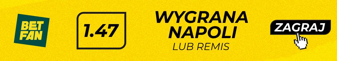 Lazio Napoli typy bukmacherskie (wygrana Napoli lub remis)