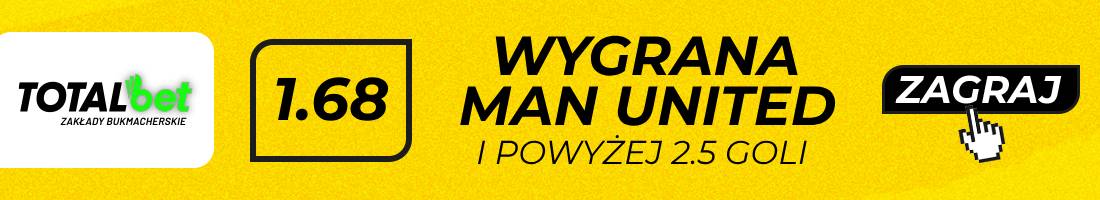 Manchester United Leicester City typy bukmacherskie (wygrana Manchesteru United i powyżej 2.5 goli)