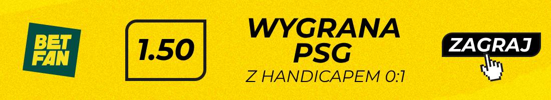 PSG Brest typy bukmacherskie (wygrana PSG z handicapem 0:1)