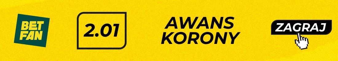 Ruch Korona typy bukmacherskie (awans Korony)
