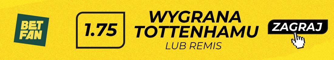 Tottenham Manchester City typy bukmacherskie (wygrana Tottenhamu lub remis)