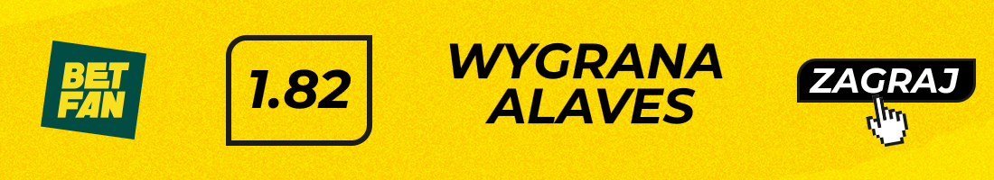 Typy bukmacherskie - Alaves - Espanyol - wygrana Alaves