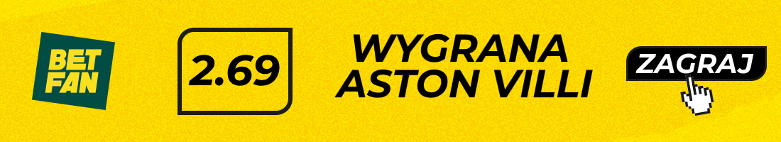 Typy bukmacherskie - Aston - Chelsea - wygrana Aston Villi