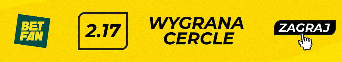 Typy bukmacherskie - Cercle - Westerlo - wygrana Cerlce
