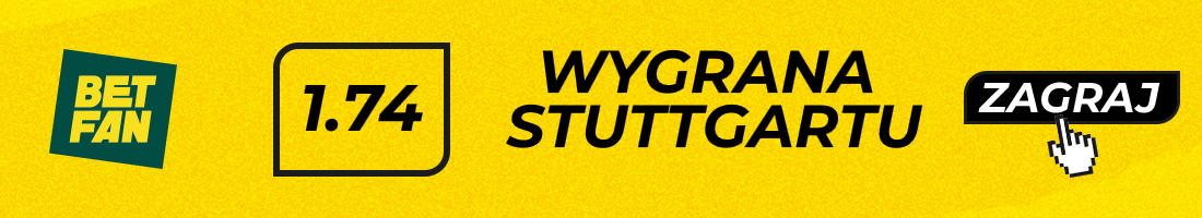 Typy bukmacherskie - Stutt-Wolfsburg - wygrana Stuttgartu