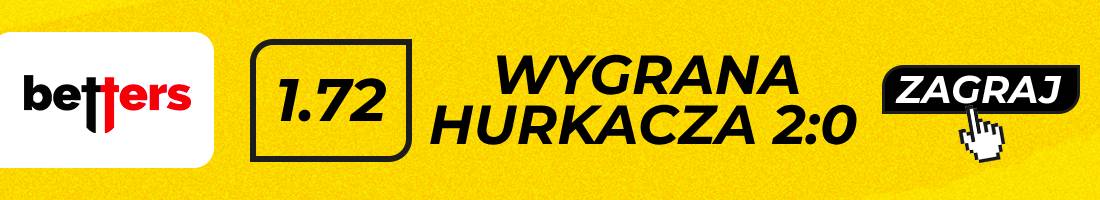 Zhang Hurkacz typy bukmacherskie (wygrana Hurkacza 2:0)
