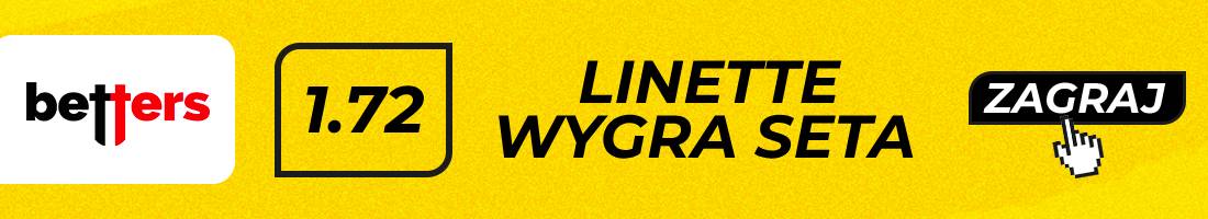 Alexandrova Linette typy bukmacherskie (linette wygra seta)