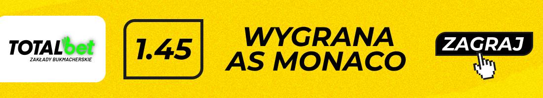Angers AS Monaco typy bukmacherskie (wygrana AS Monaco)