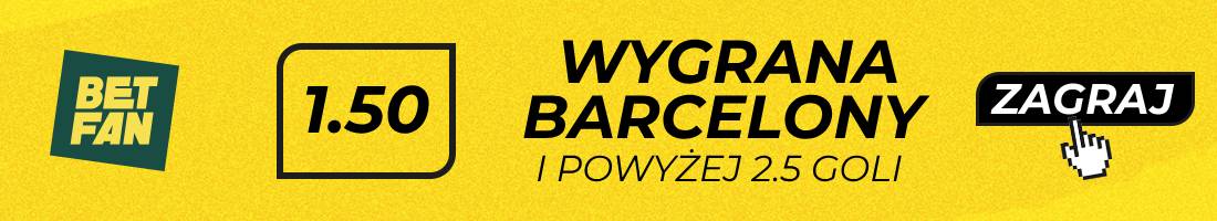Barcelony Osasuna typy bukmacherskie (wygrana Barcelony i powyżej 2.5 goli)