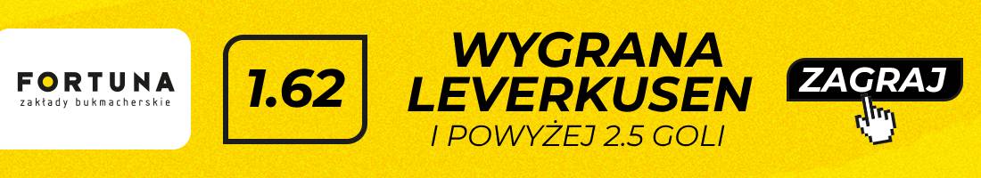 Bayer Leverkusen Bochum typy bukmacherskie (wygrana Bayeru Leverkusen i powyżej 2.5 goli)