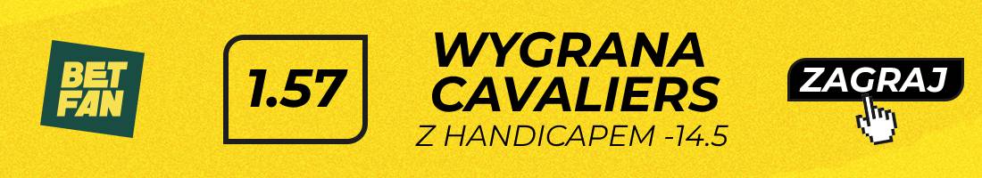 Cavaliers Nets typy bukmacherskie (wygrana Cavaliers z handicapem -14.5)