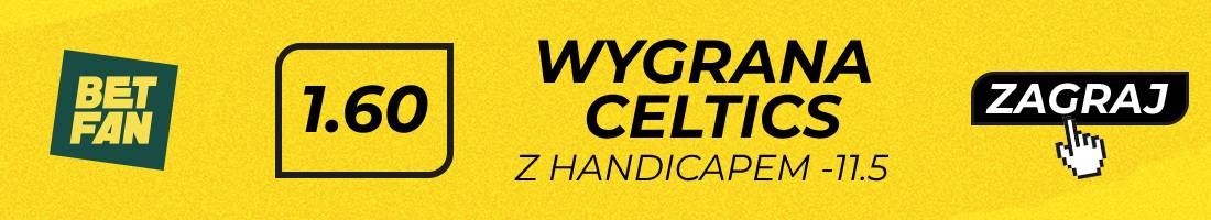 Celtics 76ers typy bukmacherskie (wygrana Celtics z handicapem -11.5)