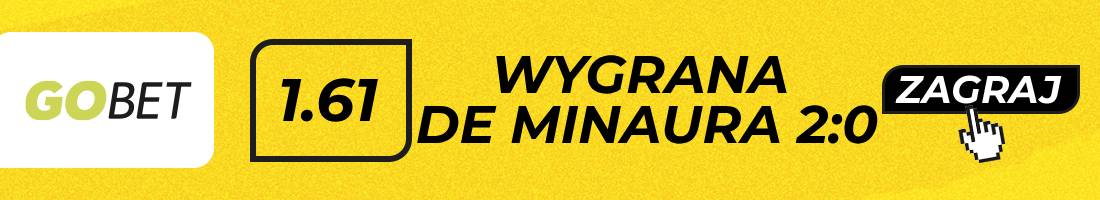 Cerundolo De Minaur typy bukmacherskie (wygrana De Minaura 2:0)
