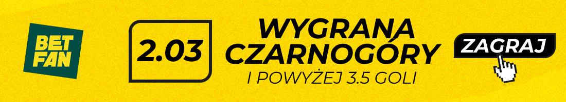 Czarnogóra Gibraltar typy bukmacherskie (wygrana Czarnogóry i powyżej 3.5 goli)