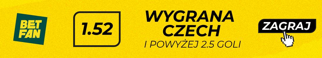 Czechy Wyspy Owcze typy bukmacherskie )wygrana Czech i powyżej 2.5 goli)