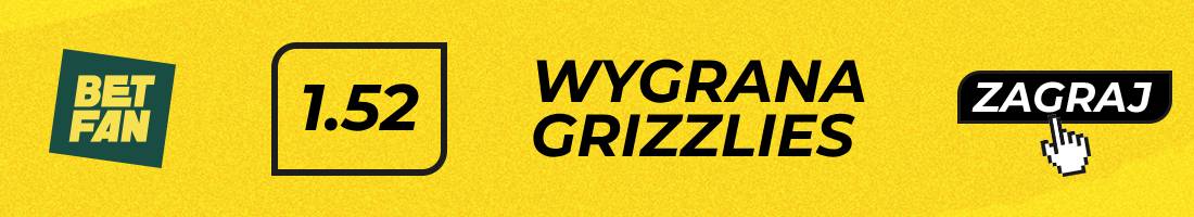 Grizzlies Suns typy bukmacherskie (wygrana Grizzlies)