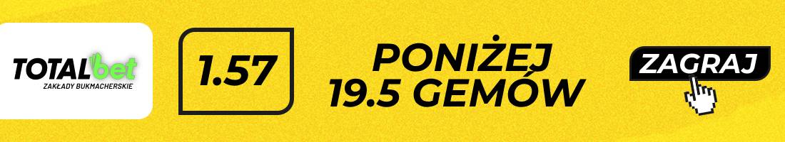 Jastremska Iga Świątek typy bukmacherskie (poniżej 19.5 gemów)