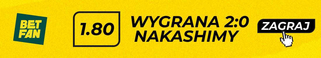 Nakashima Carballes Baena typy bukmacherskie (wygrana Nakashimy 2:0)