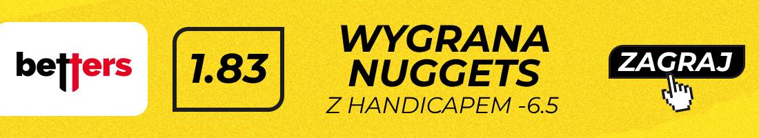 Nuggets Suns typy bukmacherskie (wygrana Nuggets z handicapem -6.5)