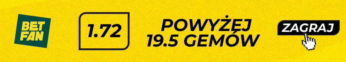 Pegula Eala typy bukmacherskie (powyżej 19.5 gemów)