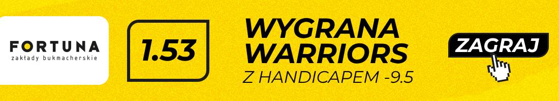 Pelicans Warriors typy bukmacherskie (wygrana Warriors z handicapem -9.5)