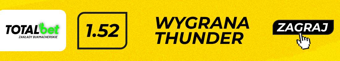 Pistons OKC typy bukmacherskie (wygrana OKC)