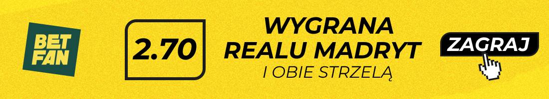 Real Madryt Real Sociedad typy bukmacherskie (wygrana Realu Madryt i btts)