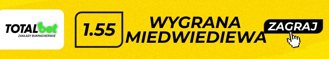 Rune Miedwiediew typy bukmacherskie (wygrana Miedwiediewa)