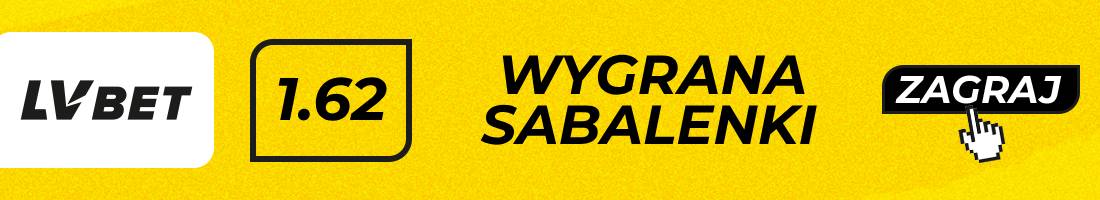 Sabalenka Keys typy bukmacherskie (wygrana Sabalenki)