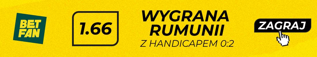 San Marino Rumunia typy bukmacherskie (wygrana Rumunii z handicapem 0:2)