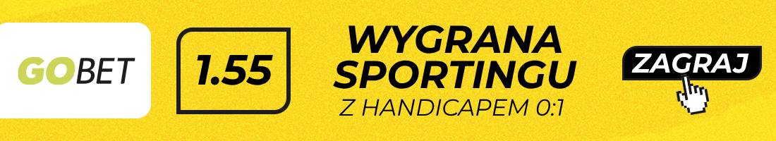 Sporting Estoril typy bukmacherskie (wygrana Sportingu z handicapem 0:1)