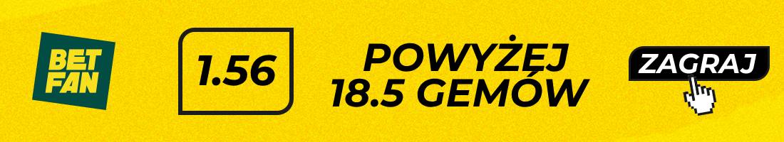 Svitolina Świątek typy bukmacherskie (powyżej 18.5 gemów)