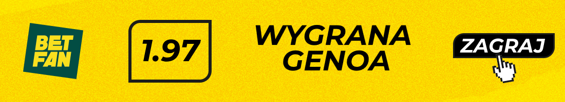 Typy bukmacherskie - Genoa - Empoli - wygrana Genoa Typy bukmacherskie - Genoa - Empoli - wygrana Genoa