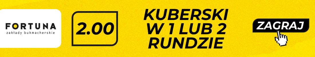 Typy bukmacherskie - Kuberski - Romanowski - wygrana Kuberskiego